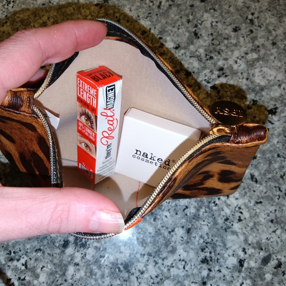 NIB Naked Cosmetics Desert Sunset Eyeshadow Benefit They're Real Black Mascara - Picture 6 of 6